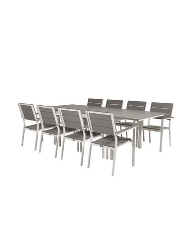 Matgrupp Levels med Levels matstolar, 160 × 100 cm