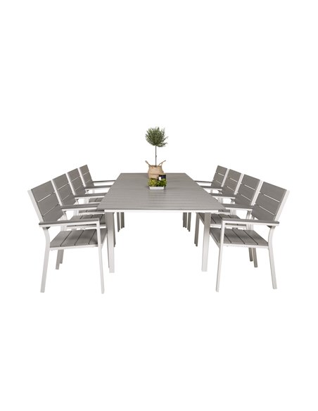 Matgrupp Levels med Levels matstolar, 160 × 100 cm
