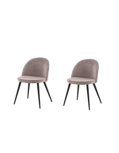 Matstol Velvet, Dovrosa/Svart