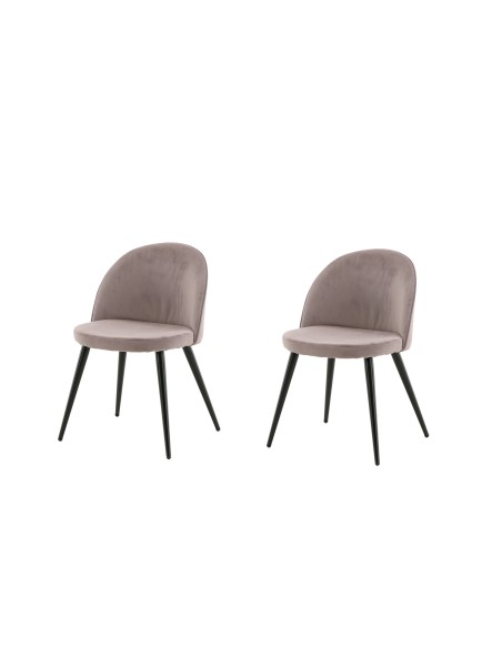 Matstol Velvet, Dovrosa/Svart