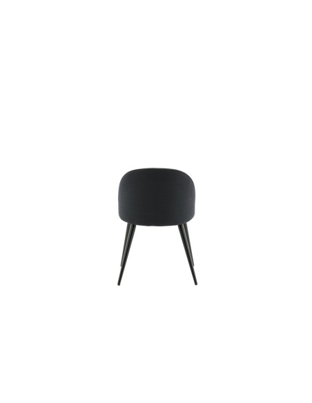 Matstol Velvet, Svart
