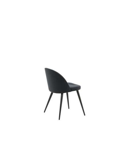 Matstol Velvet, Svart