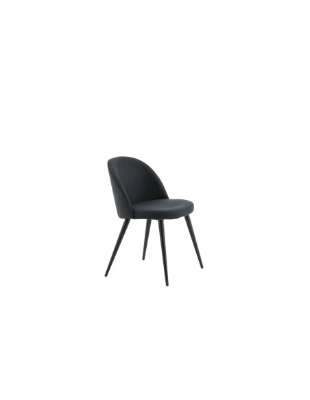 Matstol Velvet, Svart