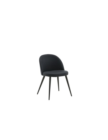 Matstol Velvet, Svart
