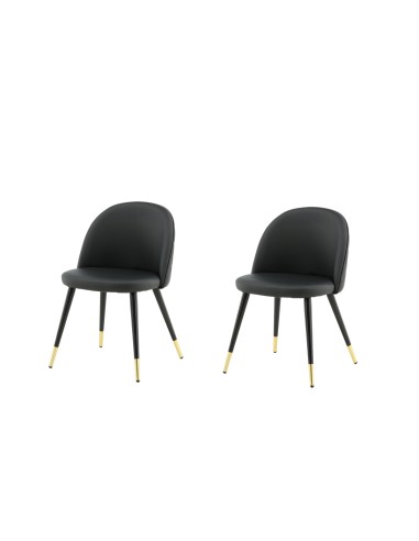 Matstol Velvet, Svart
