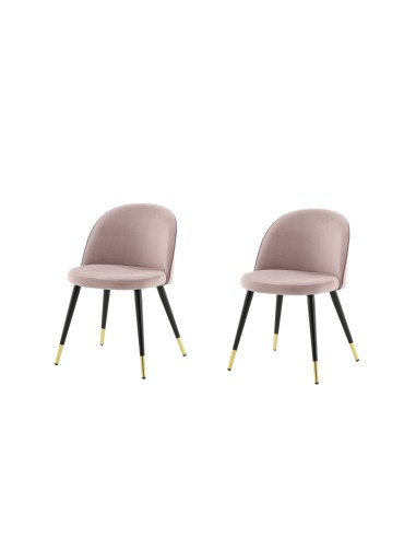 Matstol Velvet, Dovrosa/Svart