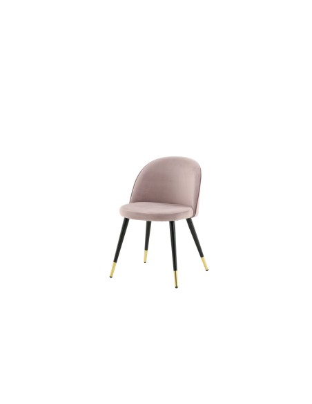 Matstol Velvet, Dovrosa/Svart