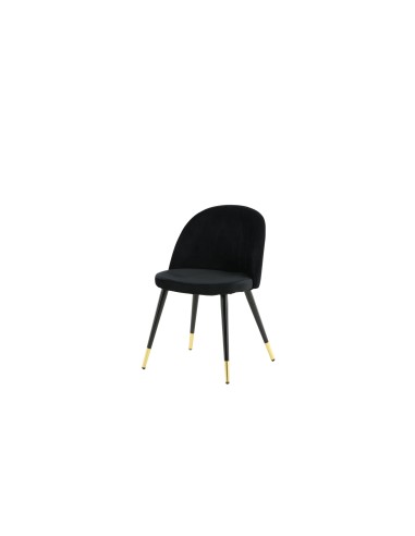 Matstol Velvet, Svart