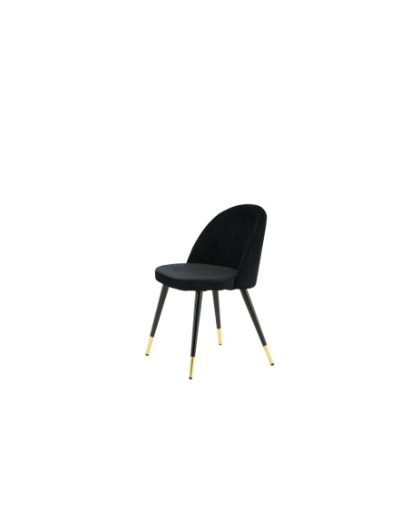 Matstol Velvet, Svart