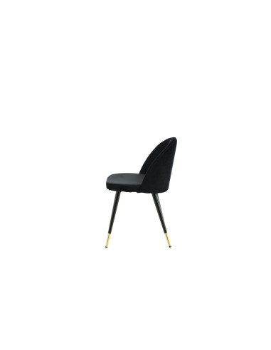 Matstol Velvet, Svart