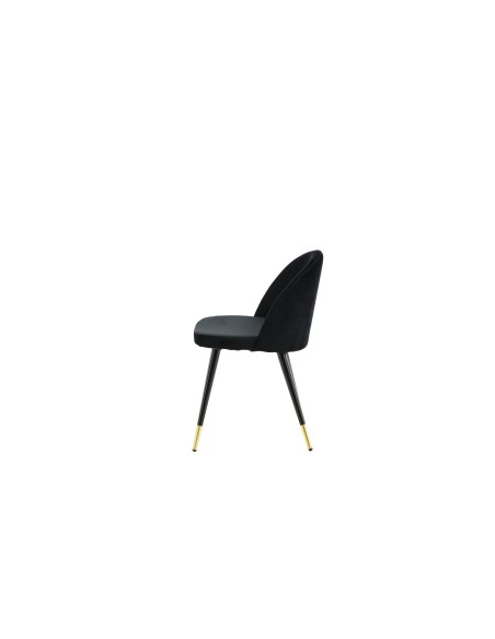 Matstol Velvet, Svart