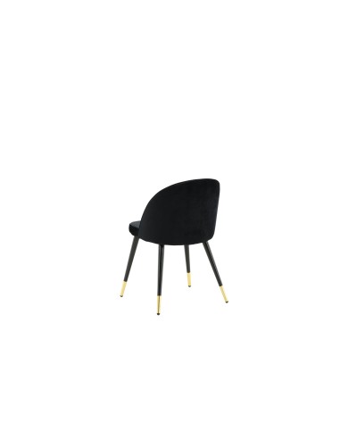 Matstol Velvet, Svart