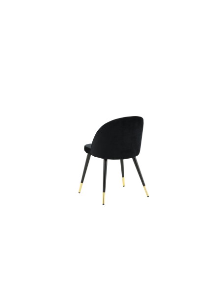 Matstol Velvet, Svart