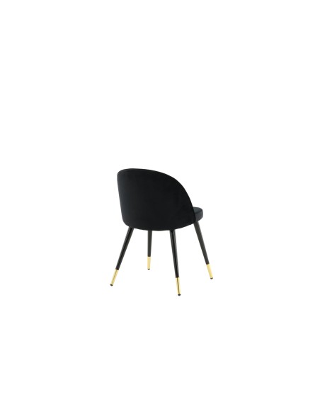 Matstol Velvet, Svart