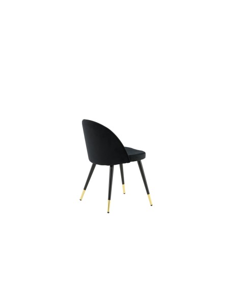 Matstol Velvet, Svart