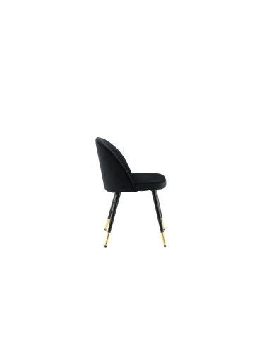 Matstol Velvet, Svart