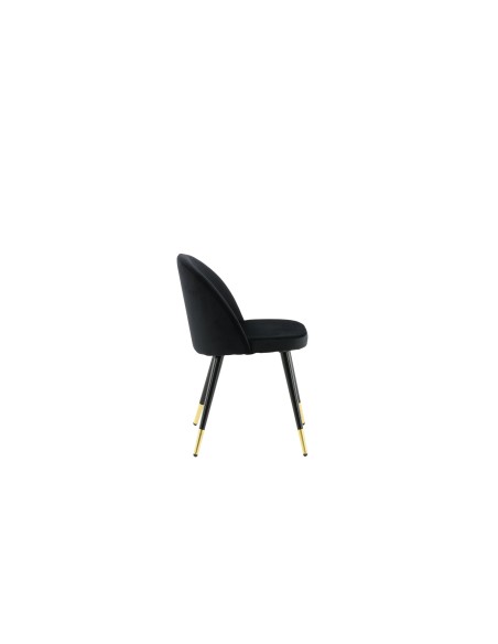 Matstol Velvet, Svart