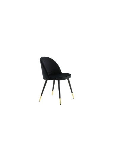 Matstol Velvet, Svart
