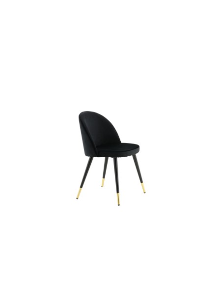 Matstol Velvet, Svart