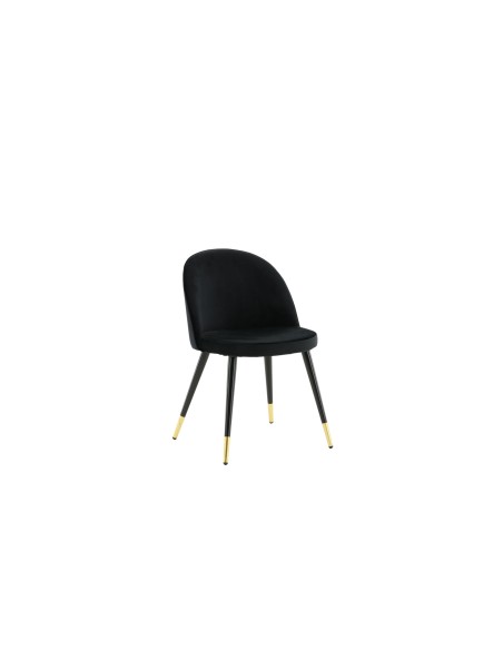 Matstol Velvet, Svart