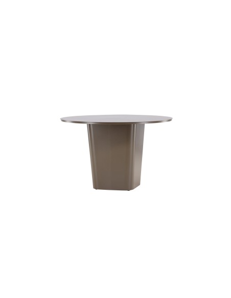 Runt matbord Santa Fe, Ø120 cm, Brun