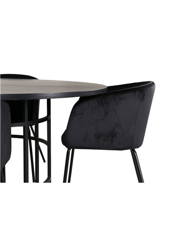 Matgrupp Copenhagen med Berit matstolar