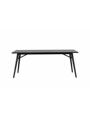 Matbord Sleek, 195 × 95 cm, Svart