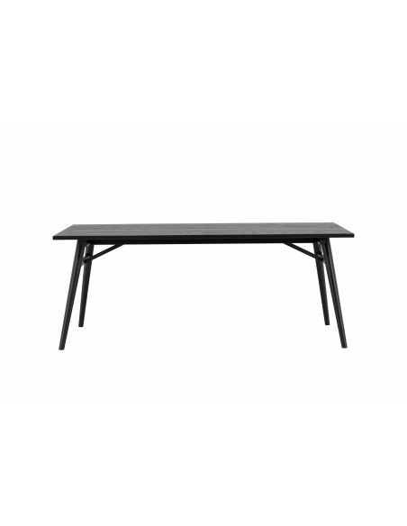 Matbord Sleek, 195 × 95 cm, Svart