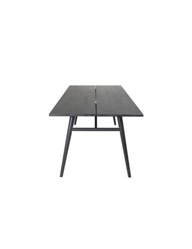 Matbord Sleek, 195 × 95 cm, Svart