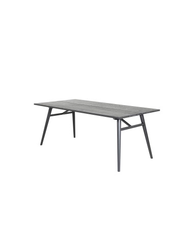 Matbord Sleek, 195 × 95 cm, Svart