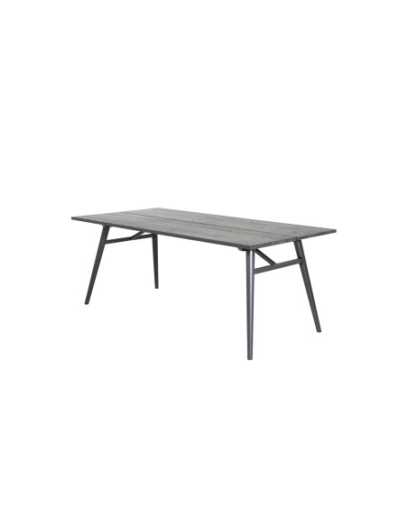 Matbord Sleek, 195 × 95 cm, Svart