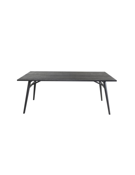 Matbord Sleek, 195 × 95 cm, Svart