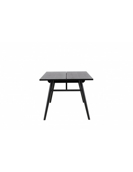 Matbord Sleek, 195 × 95 cm, Svart
