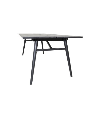 Matbord Sleek, 195 × 95 cm, Svart