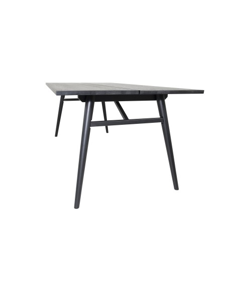 Matbord Sleek, 195 × 95 cm, Svart