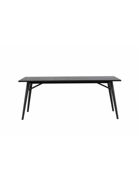Matbord Sleek, 195 × 95 cm, Svart