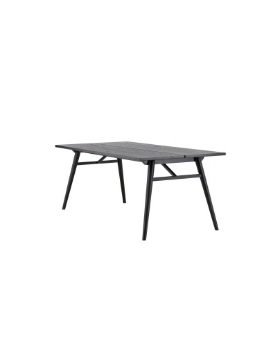 Matbord Sleek, 195 × 95 cm, Svart