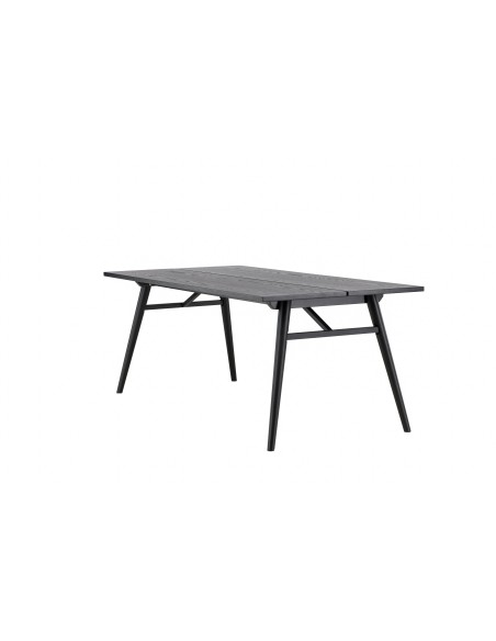 Matbord Sleek, 195 × 95 cm, Svart
