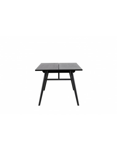 Matbord Sleek, 195 × 95 cm, Svart