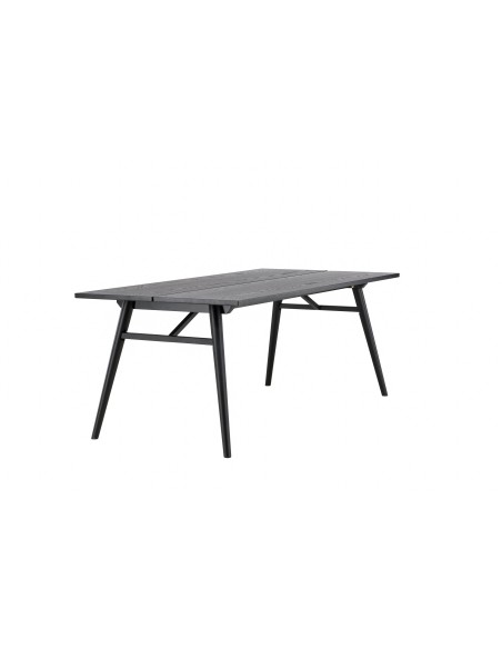 Matbord Sleek, 195 × 95 cm, Svart
