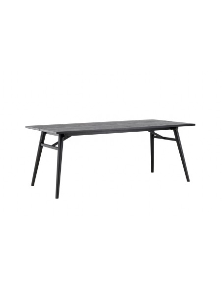 Matbord Sleek, 195 × 95 cm, Svart