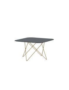 Soffbord Tristar, 80 × 80 cm, Svart 2