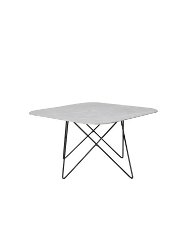 Soffbord Tristar, 80 × 80 cm, Grå