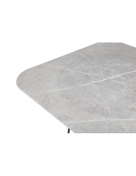 Soffbord Tristar, 80 × 80 cm, Grå