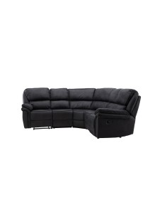 Soffa Saranda Positionssoffa, Svart 2