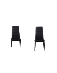 Matstol Slim, Svart