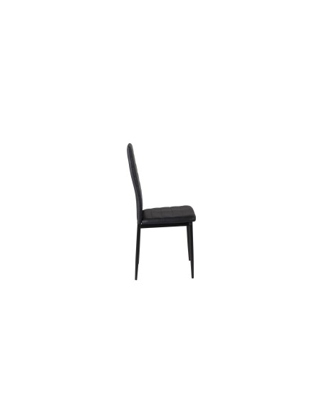 Matstol Slim, Svart