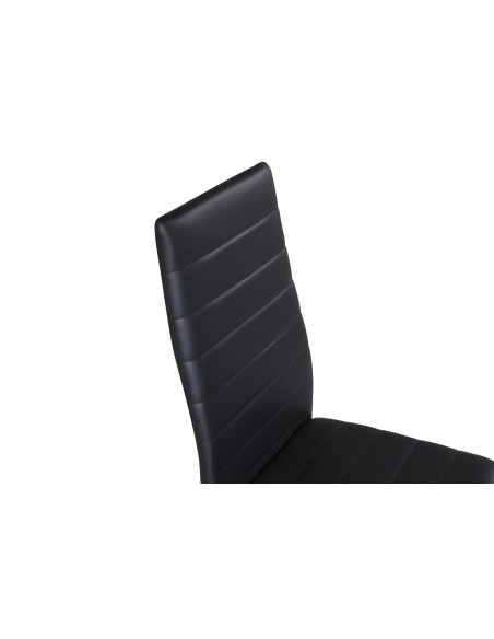 Matstol Slim, Svart