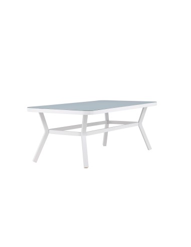 Matbord Virya, 200 × 100 cm, Vit