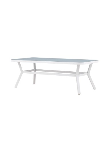 Matbord Virya, 200 × 100 cm, Vit